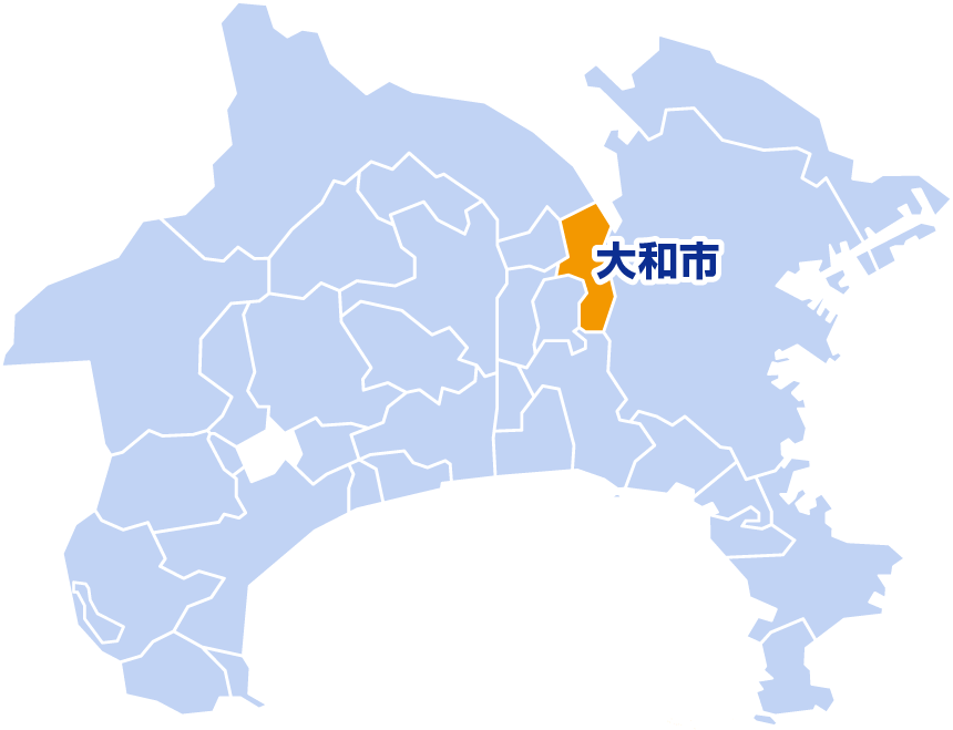 対応エリアマップ