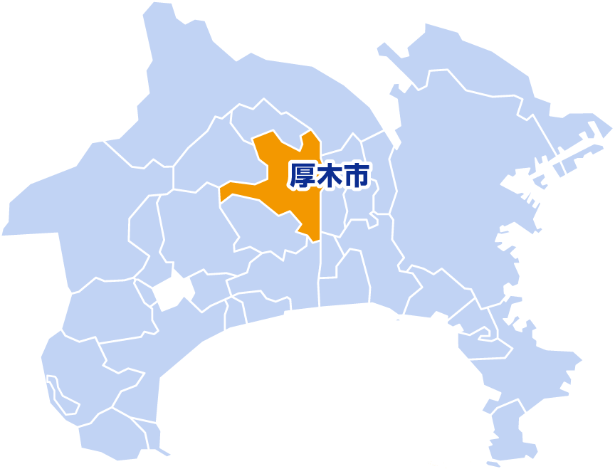 対応エリアマップ